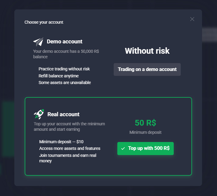 quotex demo, quotex trading demo account