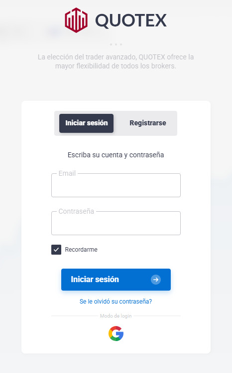 quotex corretora login, entrar na quotex